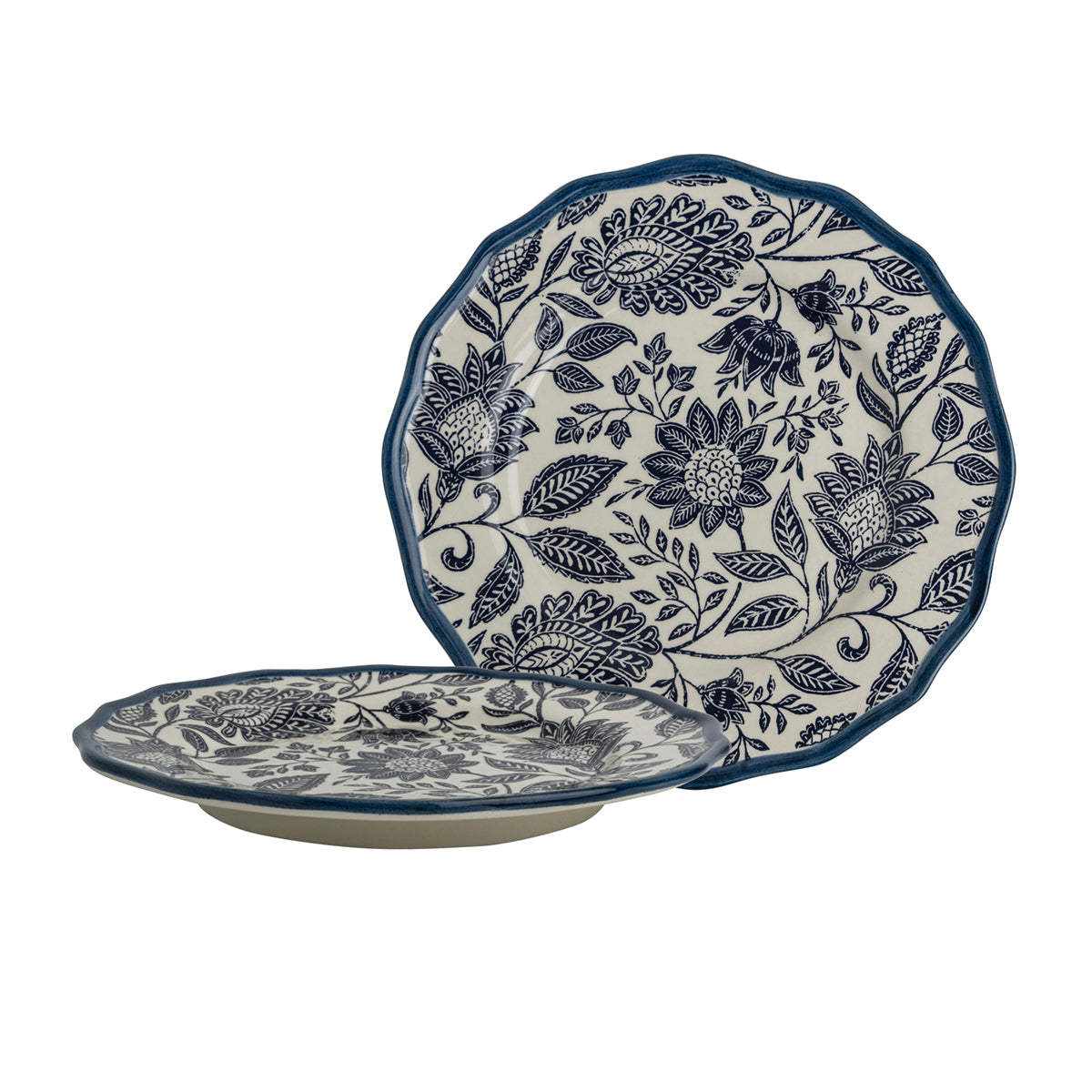 Giftset 2 Plates 21 cm Hedingham Blue