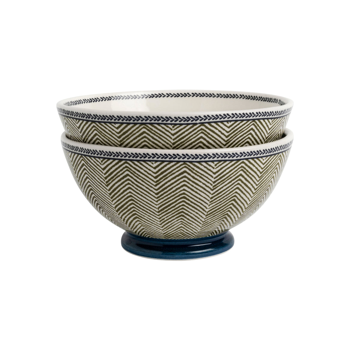 Giftset 2 Bowls 15,5 cm Edwin Blue Sage