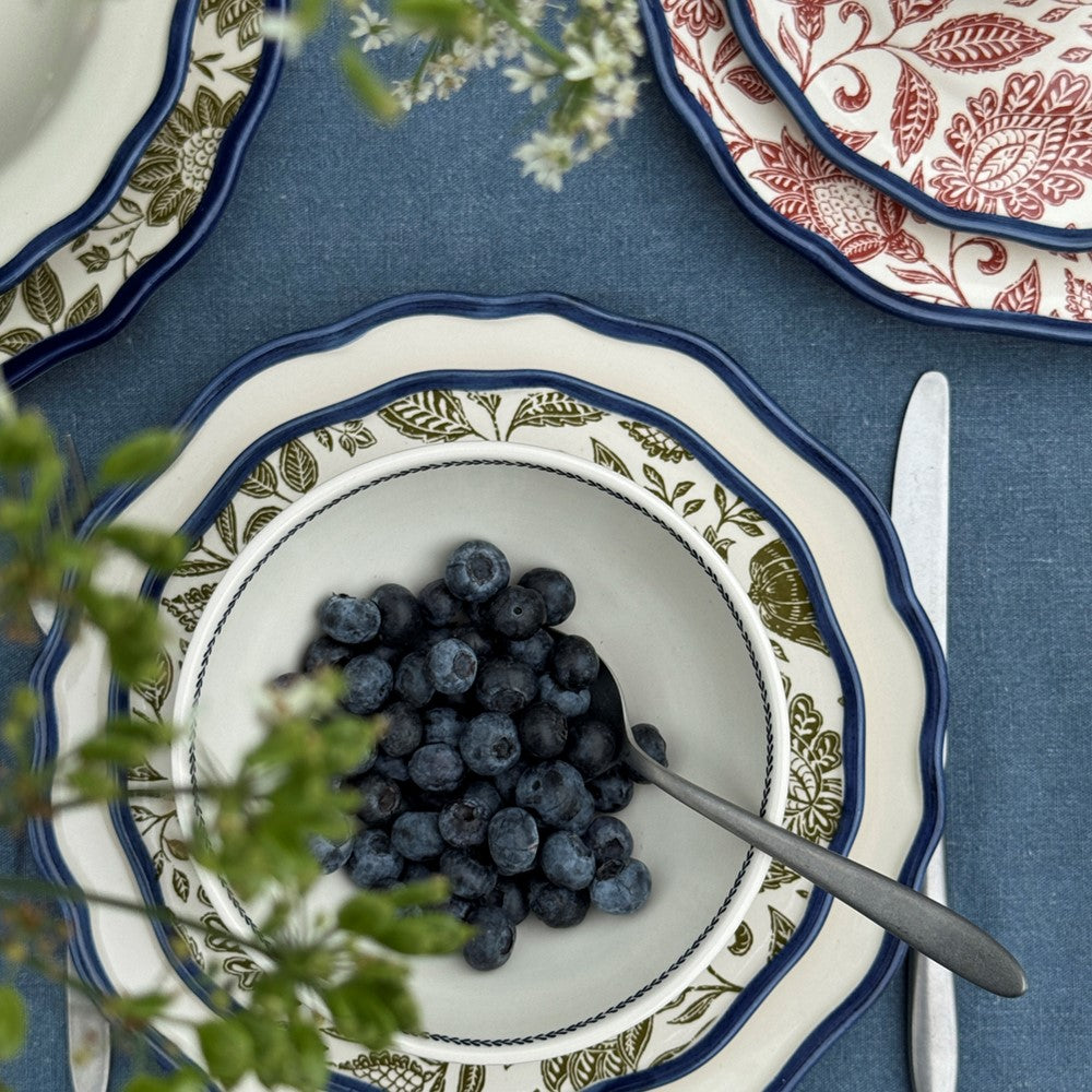 Giftset 2 Bowls 15,5 cm Hedingham Blue Sage