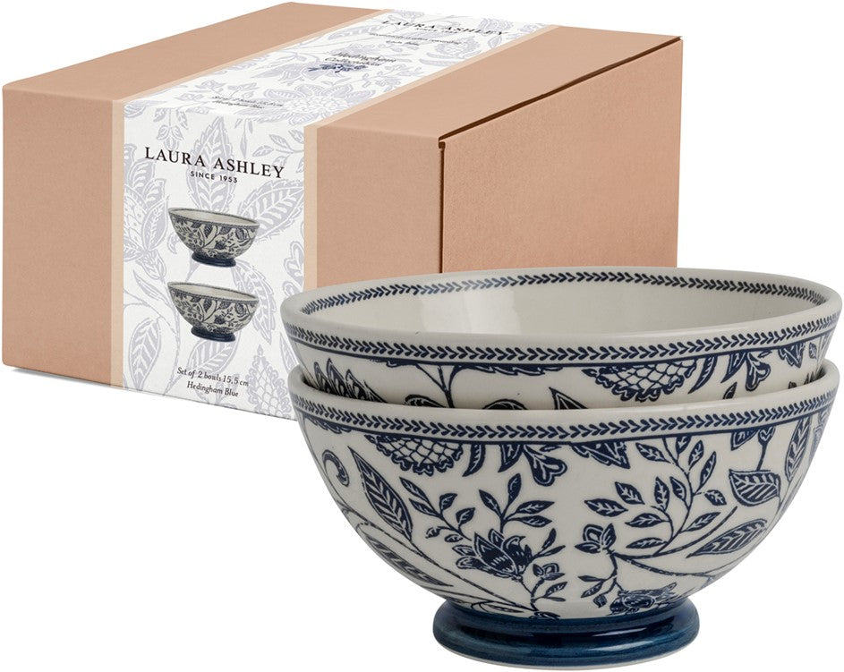 Giftset 2 Bowls 15,5 cm Hedingham Blue