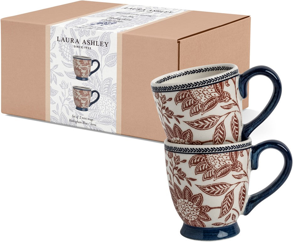 Giftset 2 Minimugs Hedingham Blue Terra 20 cl.