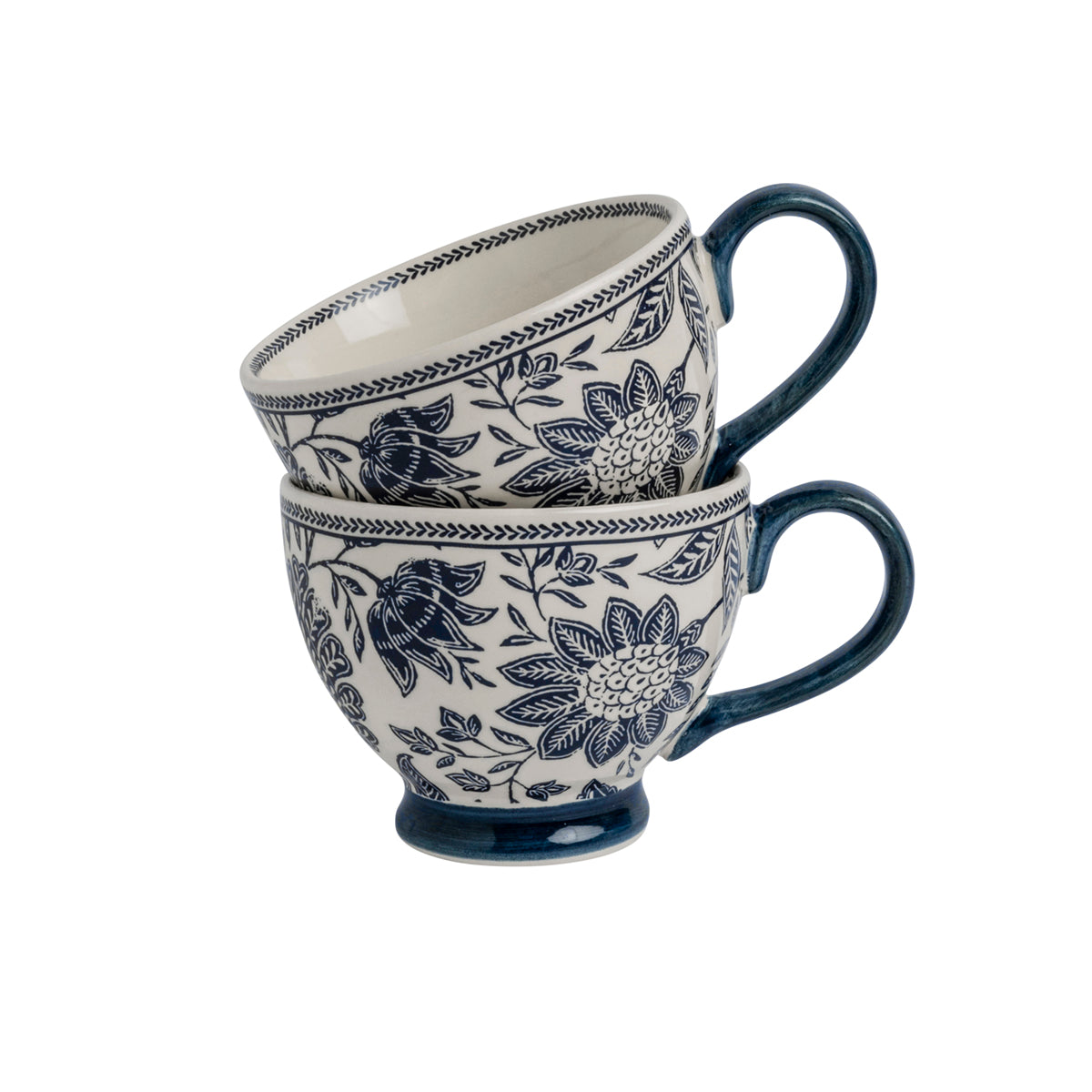 Giftset 2 Mugs Hedingham Blue 43 cl.