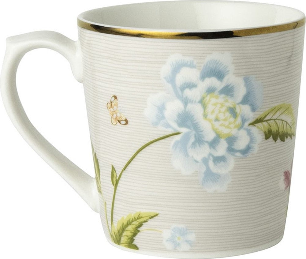 Laura Ashley Mug Cobblestone Pinstripe 32 cl.