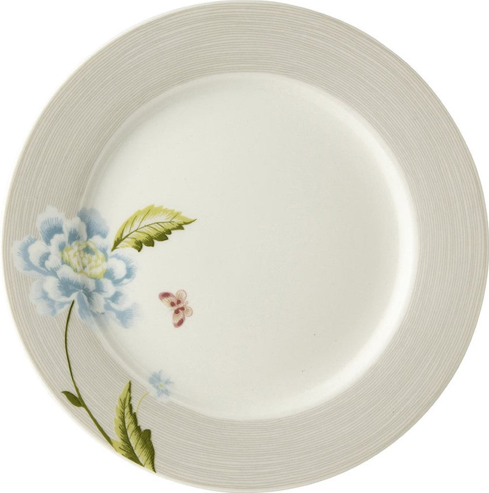 Laura Ashley Plate 20 cm Cobblestone Pinstripe