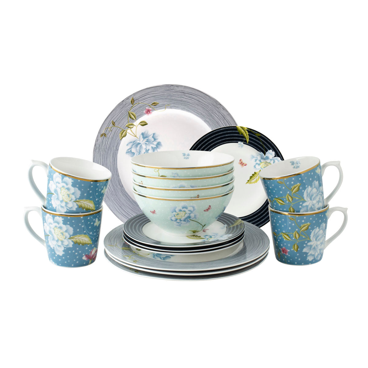 Laura Ashley Giftset 16 Pcs Tableware