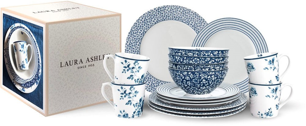 Laura Ashley Giftset 16 Pcs Tableware