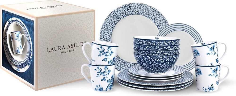 Laura Ashley Giftset 16 Pcs Tableware