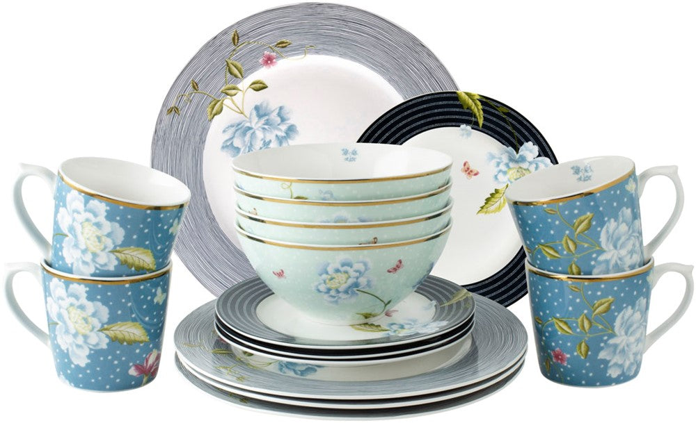 Laura Ashley Giftset 16 Pcs Tableware