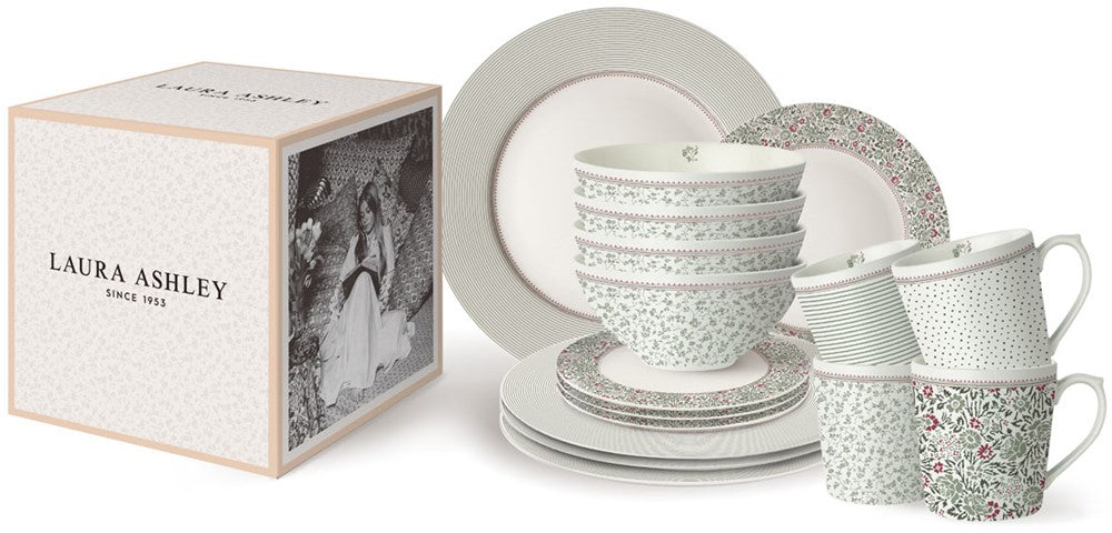 Laura Ashley Giftset 16 Pcs Tableware