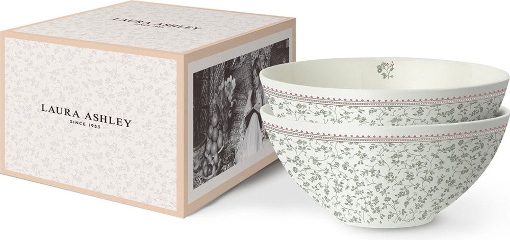 Laura Ashley Giftset 2 Bowls 16 cm