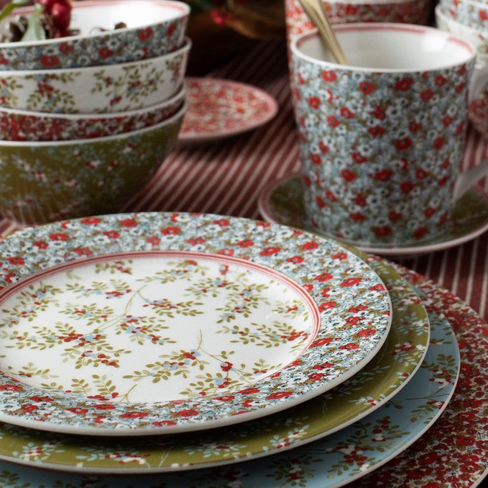 Laura Ashley Giftset 4 Plates 18 cm