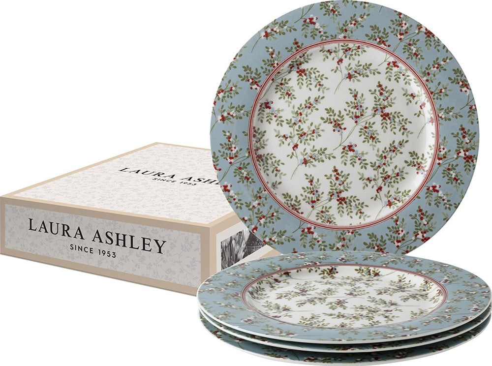 Laura Ashley Giftset 4 Plates 23 cm