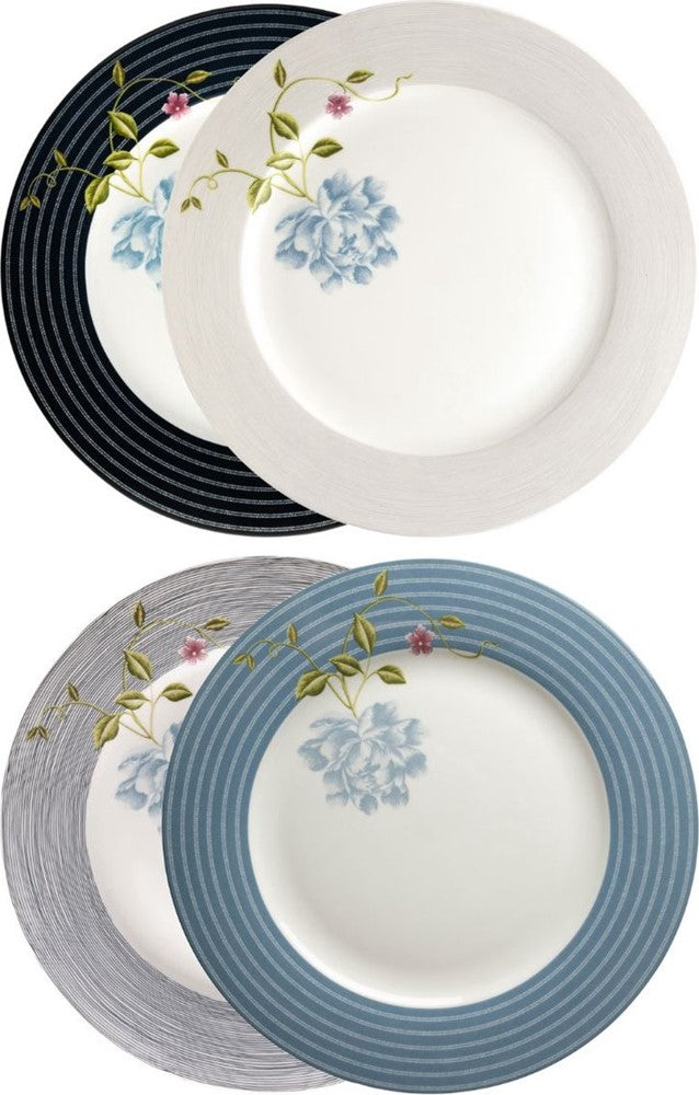 Laura Ashley Giftset 4 Plates 26 cm Assorted