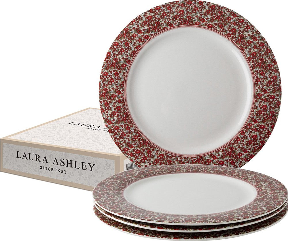 Laura Ashley Giftset 4 Plates 26 cm