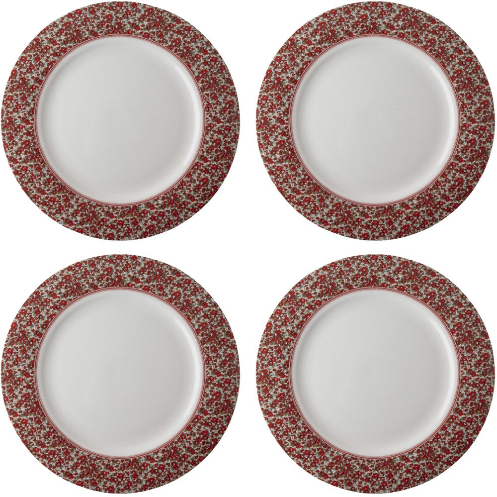 Laura Ashley Giftset 4 Plates 26 cm