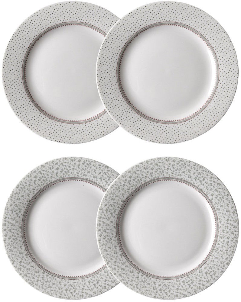 Laura Ashley Giftset 4 Plates 20 cm