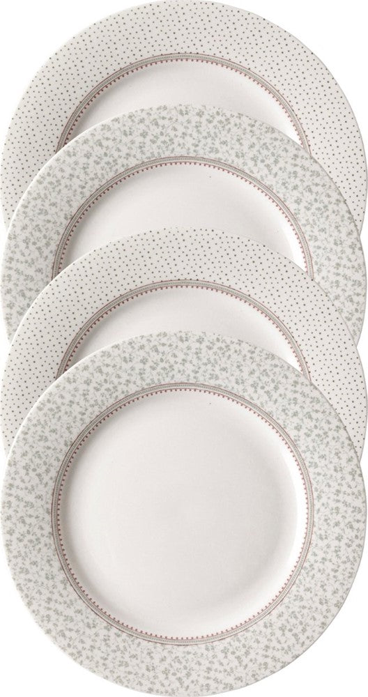 Laura Ashley Giftset 4 Plates 20 cm