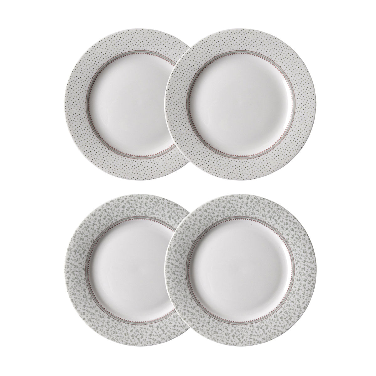 Laura Ashley Giftset 4 Plates 20 cm