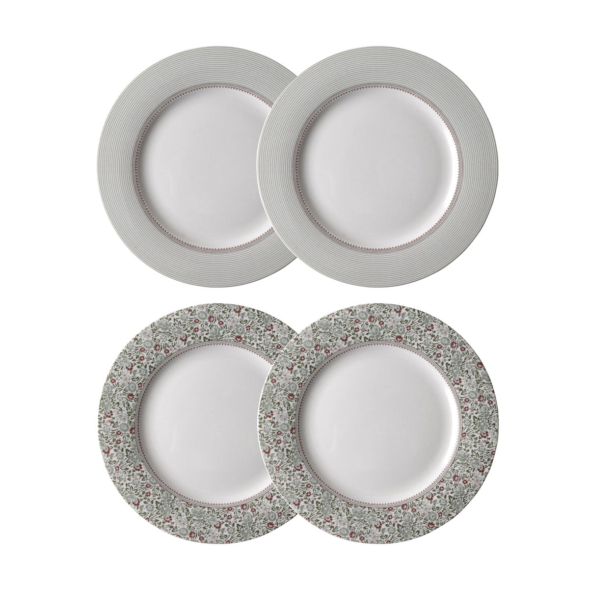 Laura Ashley Giftset 4 Plates 23 cm