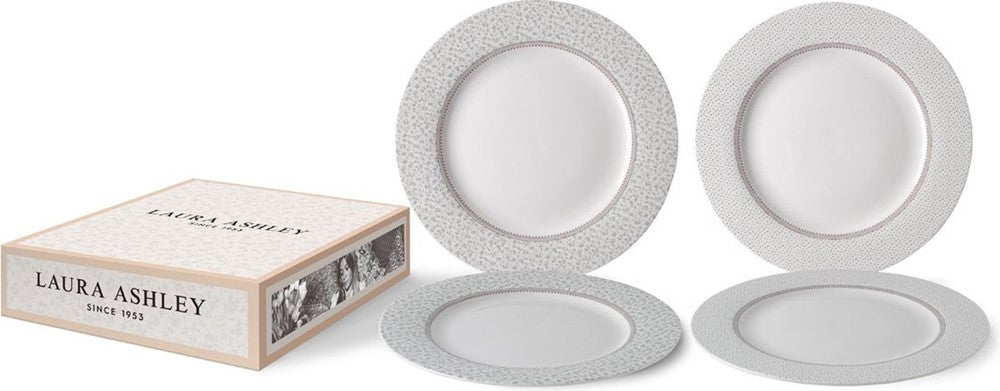 Laura Ashley Giftset 4 Plates 26 cm