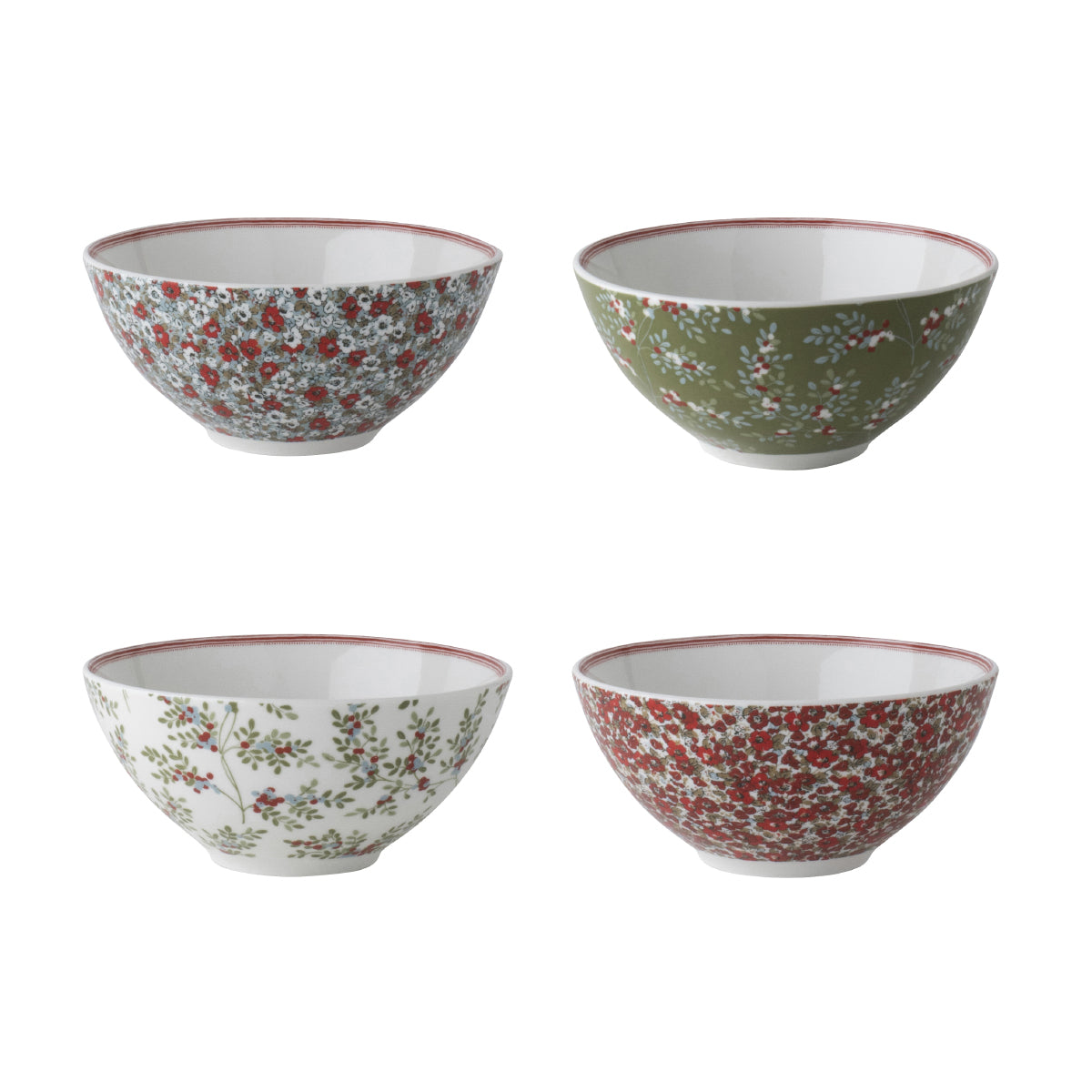 Laura Ashley Giftset 4 Bowls 13 cm