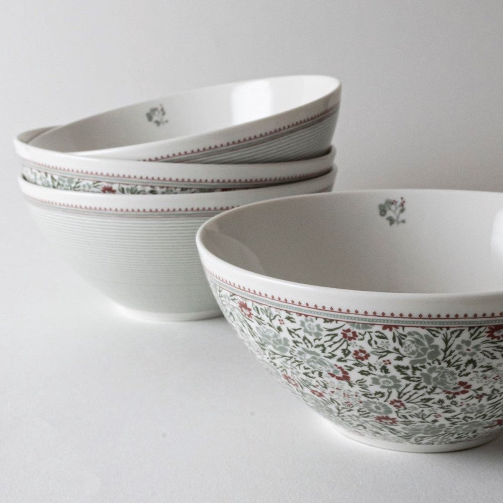 Laura Ashley Giftset 4 Bowls 16 cm