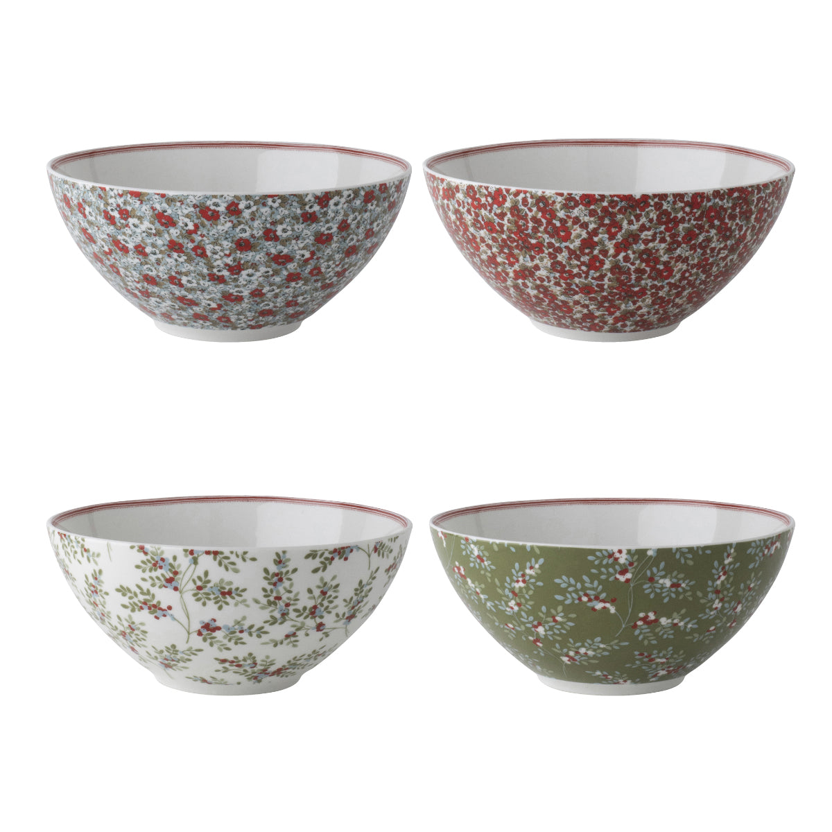 Laura Ashley Giftset 4 Bowls 16 cm