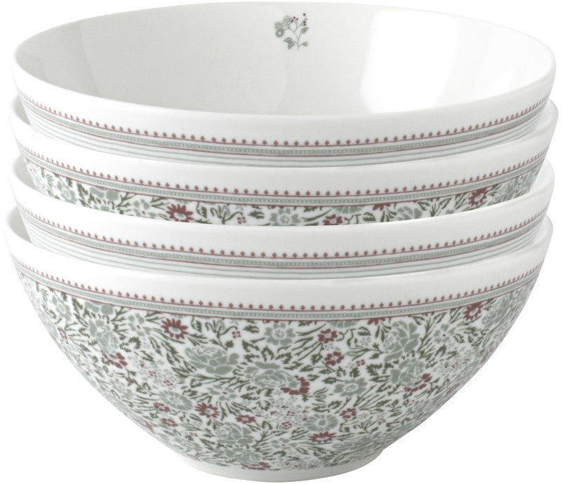 Laura Ashley Giftset 4 Bowls 16 cm