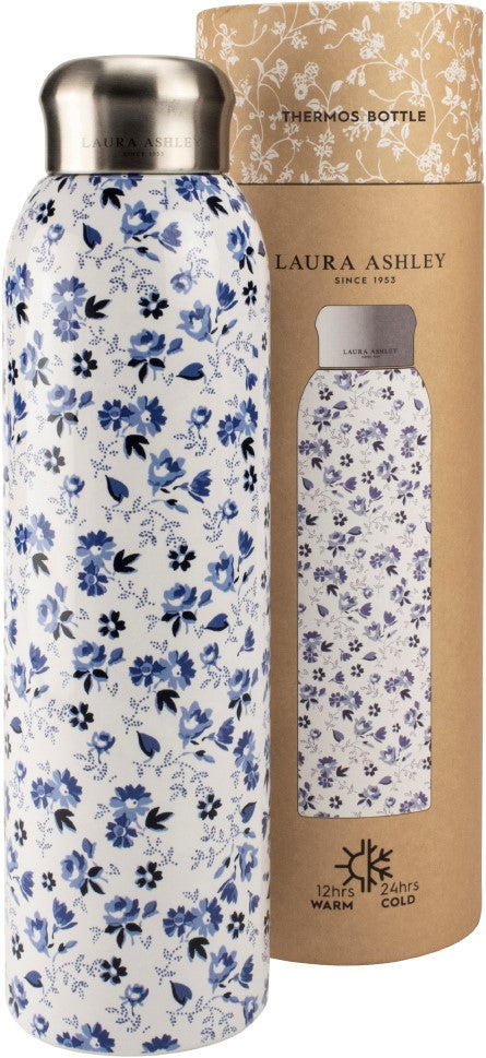 Laura Ashley Giftset Thermosbottle Petit Flowers Blue