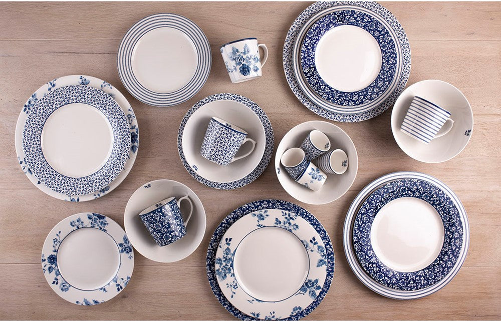 Laura Ashley Set 24 Pcs Tableware