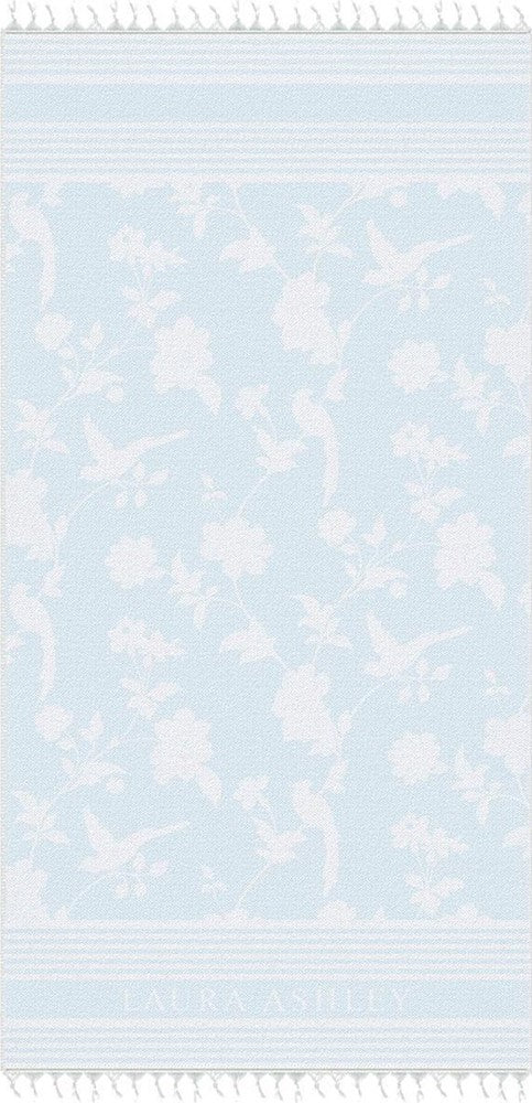 Laura Ashley Beachtowel/hammamtowel Light Blue 90x180 cm