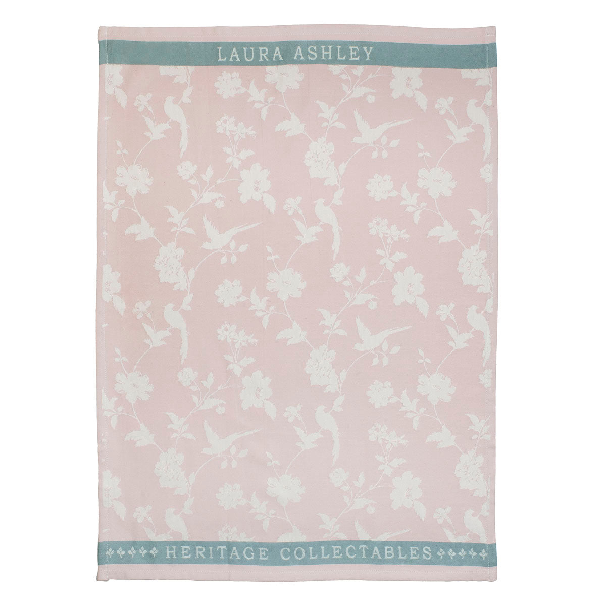 Laura Ashley Teatowel Blush Flowers