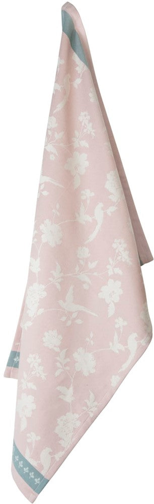 Laura Ashley Teatowel Blush Flowers